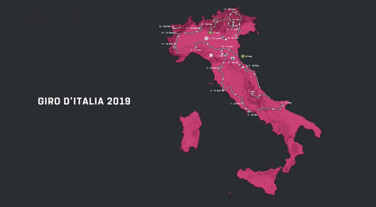 Giro tappe 2019