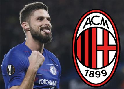 Milan: per Giroud manca solo la firma e ora si anche lavora sulla pista-Vlasic