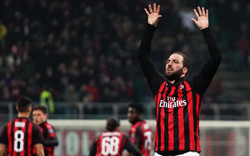 HIGUAIN (Foto Lapresse)