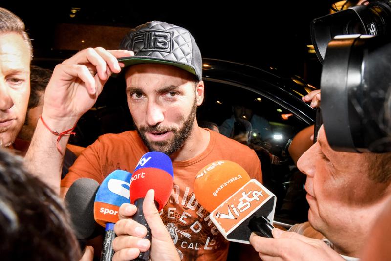 HIGUAIN (FOTO LAPRESSE)