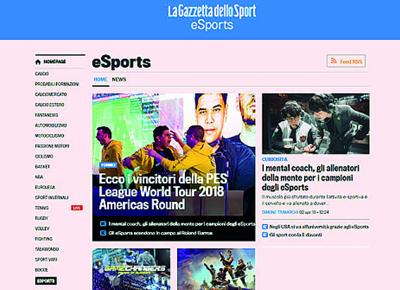 home page esports