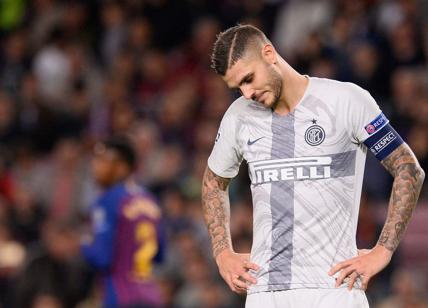 Icardi, Inter: "Infiammazione al ginocchio destro"