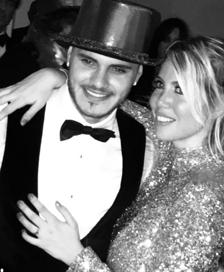 Wanda Nara e Icardi (Instagram Wanda Nara) Wanda Nara e Icardi (Instagram Wanda Nara)