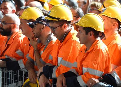Ilva operai ape