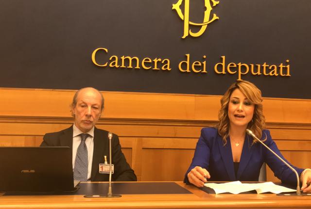 L'On. Rostan durante la discussione alla Camera dei Deputati
