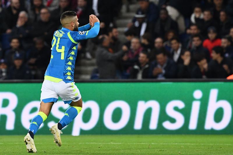 Insigne (foto Lapresse) Insigne (foto Lapresse)