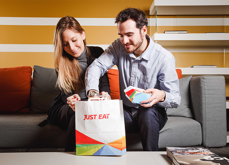 JustEat social eating consegna ape