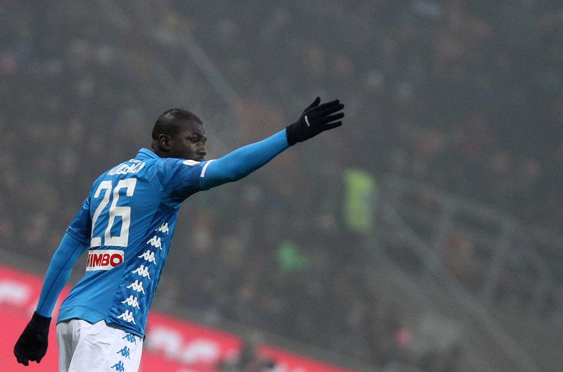 Koulibaly (foto Lapresse) Koulibaly (foto Lapresse)