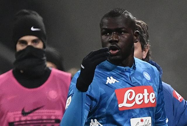 Koulibaly (foto Lapresse) Koulibaly (foto Lapresse)