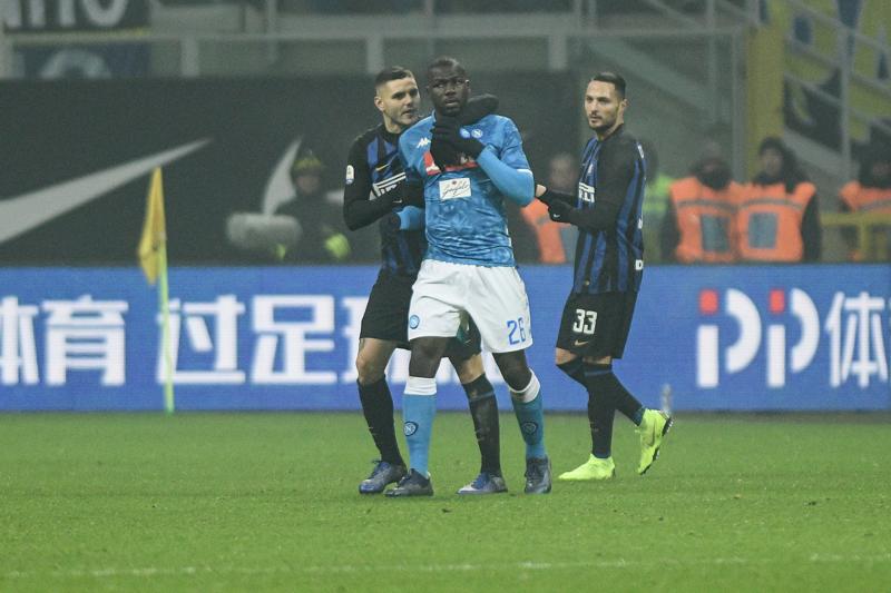 Koulibaly e Icardi (foto Lapresse) Koulibaly e Icardi (foto Lapresse)