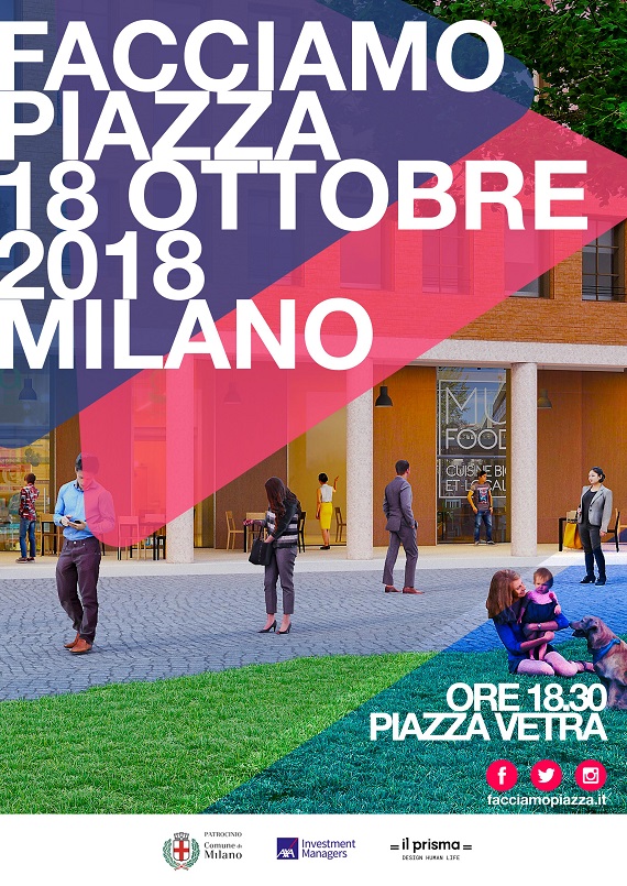 locandina evento FacciamoPiazza 18 10