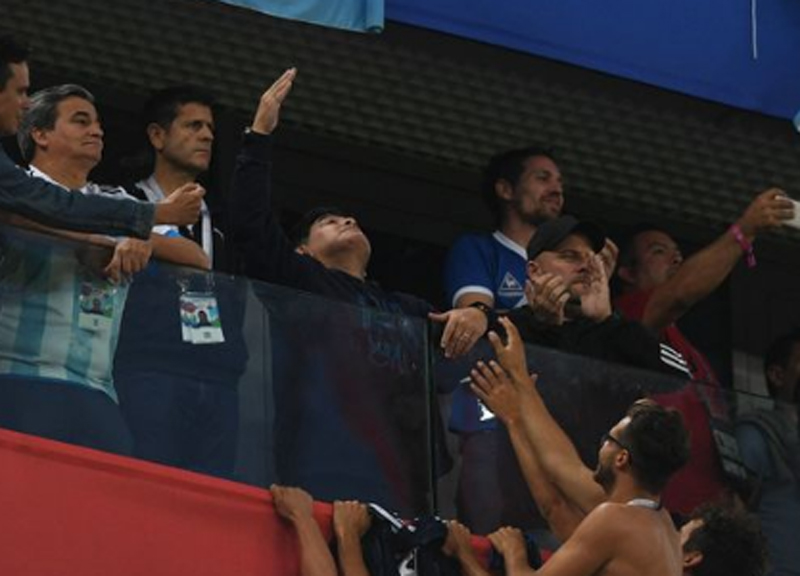 MARADONA (foto Lapresse) MARADONA (foto Lapresse)