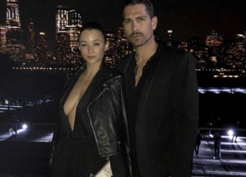 Marco Borriello e Stefania Seymor a New York (foto Instagram) Marco Borriello e Stefania Seymor a New York (foto Instagram)