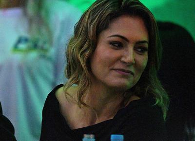 Michelle Bolsonaro ape