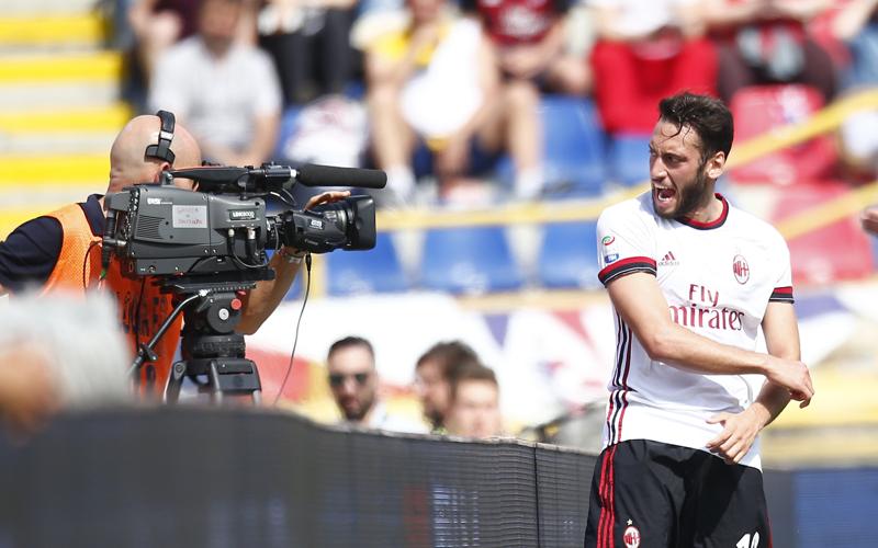 Calhanoglu (foto Lapresse) Calhanoglu (foto Lapresse)