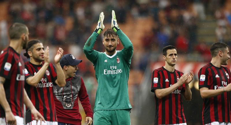 Donnarumma (foto Lapresse) Donnarumma (foto Lapresse)