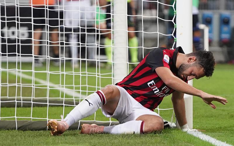 Calhanoglu (foto Lapresse) Calhanoglu (foto Lapresse)