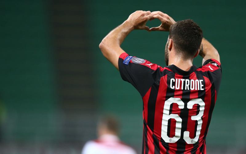 Patrick Cutrone (foto Lapresse)