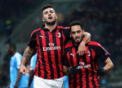 milan Calhanoglu Cutrone