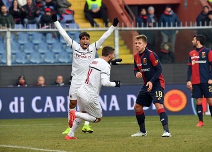 Genoa-Milan 0-2, Borini-Suso lanciano i rossoneri. Donnarumma: "Obiettivo quarto posto"