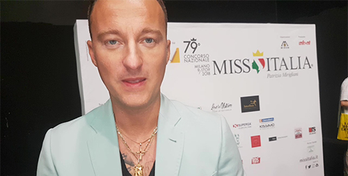 Miss Italia 2018 intervista a Francesco Facchinetti video