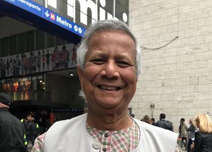 Intesa Sanpaolo porta a Torino il Nobel per la pace Muhammad Yunus