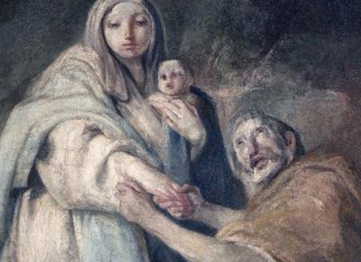 Museo Diocesano di Feltre APE Federico Bencovich, Fuga in Egitto, 1719