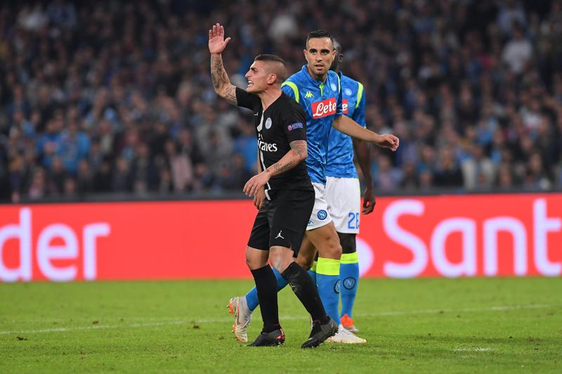 Verratti (foto Lapresse)