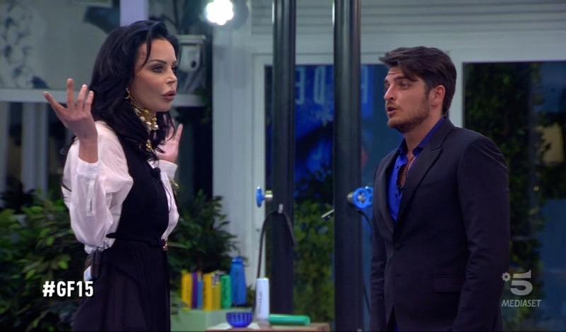 Nina Moric e Luigi Favoloso (Grande Fratello 2018) Nina Moric e Luigi Favoloso (Grande Fratello 2018)