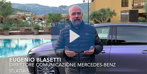 Nuova Classe B intervista a Eugenio Blasetti Responsabile comunicazione Mercedes Benz Italia video