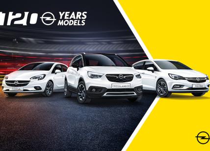 Opel festeggia i 120 anni con una nuova campagna pubblicitaria a 360 gradi
