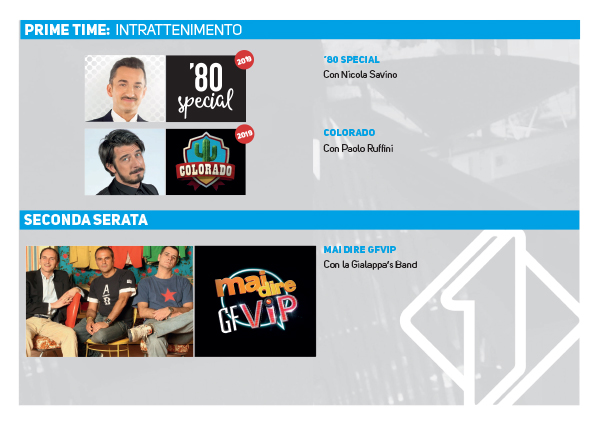 Palinsesti Mediaset 2018 4
