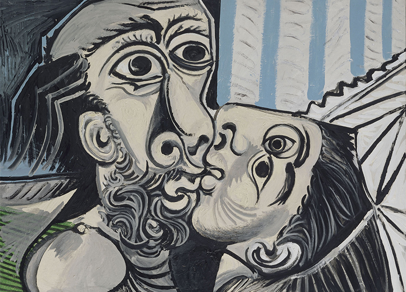 PICASSO    Il bacio   26 ottobre 1969 APE