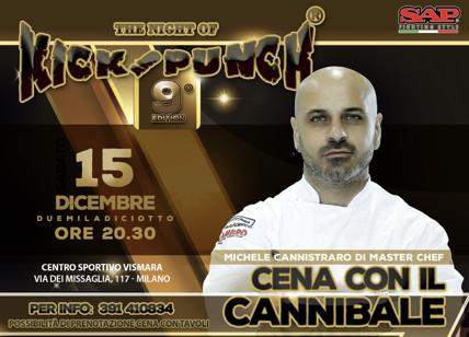 Michele Cannistraro ed Elisabetta Canalis alla Night of Kick and Punch 9