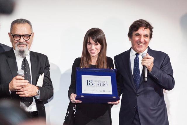 Un'immagine della premiazione della scorsa edizione del Premio Cairo.