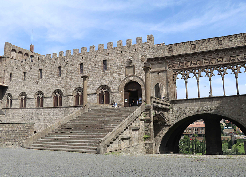 Viterbo il palazzo dei Papi Viterbo il palazzo dei Papi