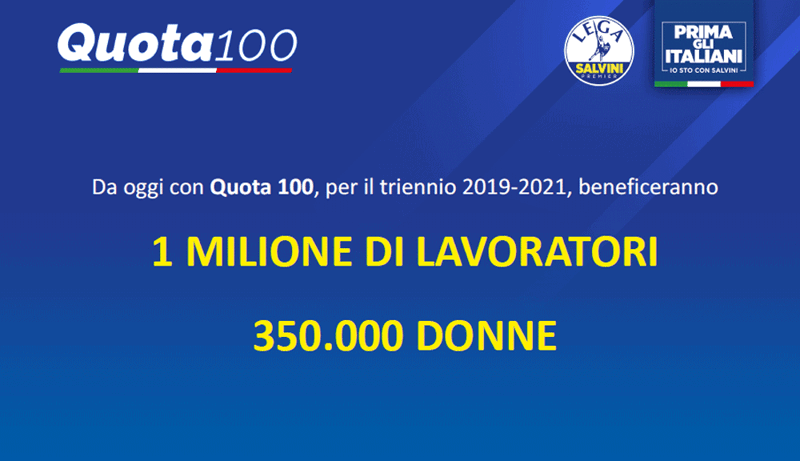 quota 100 1