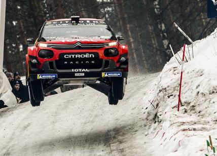 Rally Svezia, Il duo Citroen Ogier- Ingrassia gioca di tattica nella tappa 3