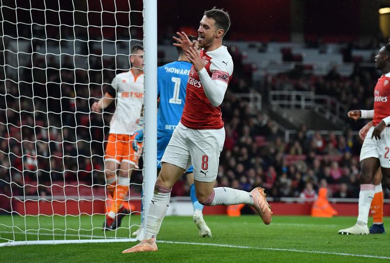 Aaron Ramsey (foto Lapresse) Aaron Ramsey (foto Lapresse)