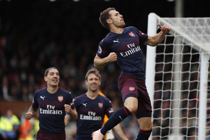 Aaron Ramsey (foto Lapresse) Aaron Ramsey (foto Lapresse)