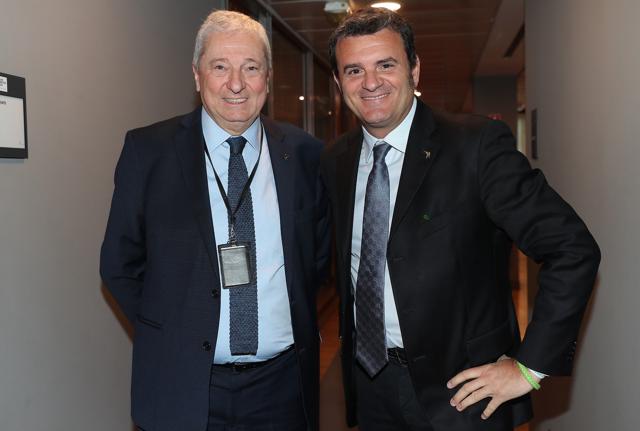 Ugo Ravanelli , amministratore delegato di Italian Exhibition Group, con il Ministro Centinaio, all’inaugurazione di SIGEP Ugo Ravanelli , amministratore delegato di Italian Exhibition Group, con il Ministro Centinaio, all’inaugurazione di SIGEP