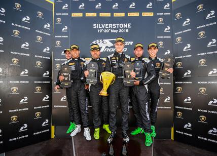 Lamborghini Super Trofeo: a Silverstone vittoria di Altoè e Zampieri