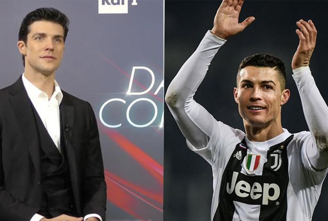 Roberto Bolle e Cristiano Ronaldo Roberto Bolle e Cristiano Ronaldo