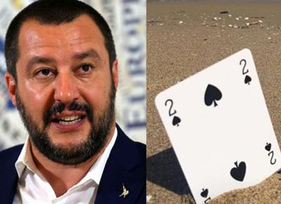 salvini due di picche