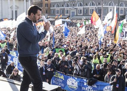 Matteo Salvini: dopo l'Abruzzo la tentazione di una marcia su Roma della Lega