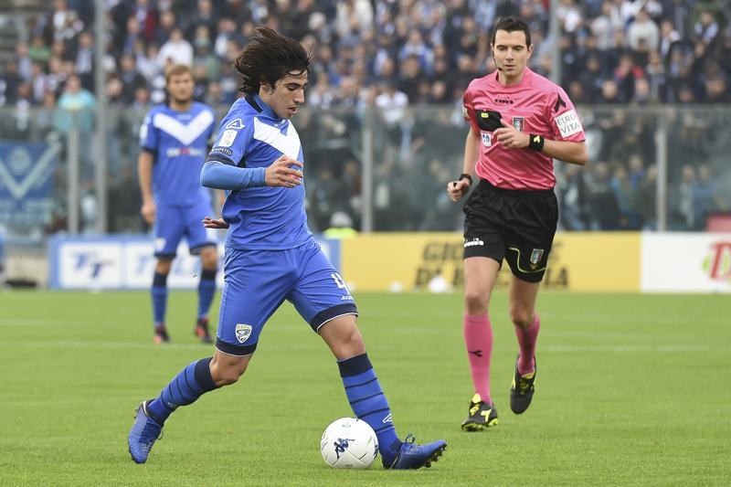 Sandro Tonali (foto Lapresse) Sandro Tonali (foto Lapresse)