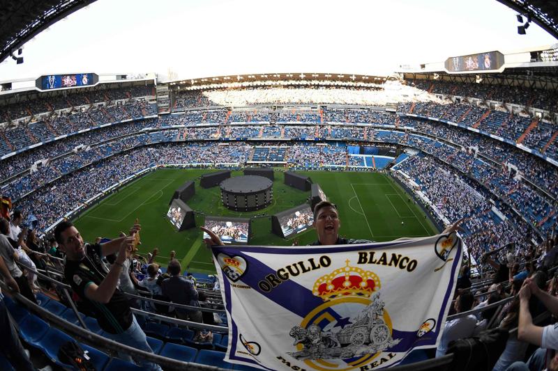 Santiago Bernabeu (foto Lapresse) Santiago Bernabeu (foto Lapresse)