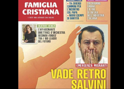 Salvini vade retro. Famiglia Cristiana diventa di sinistra e pro gay