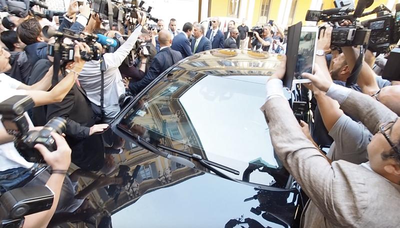 Milano, l'incontro tra Salvini e Orban (foto: Claudio Bernieri) Milano, l'incontro tra Salvini e Orban (foto: Claudio Bernieri)