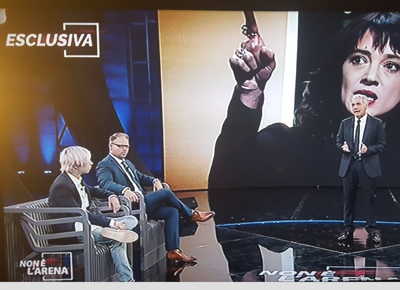 asia argento jimmy bennett massimo giletti non è l'arena intervista